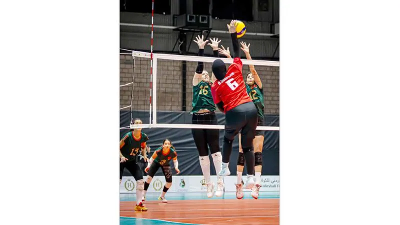Jordan's U18 Female Volleyball Team Triumphs Over Morocco to Lead Arab Championship