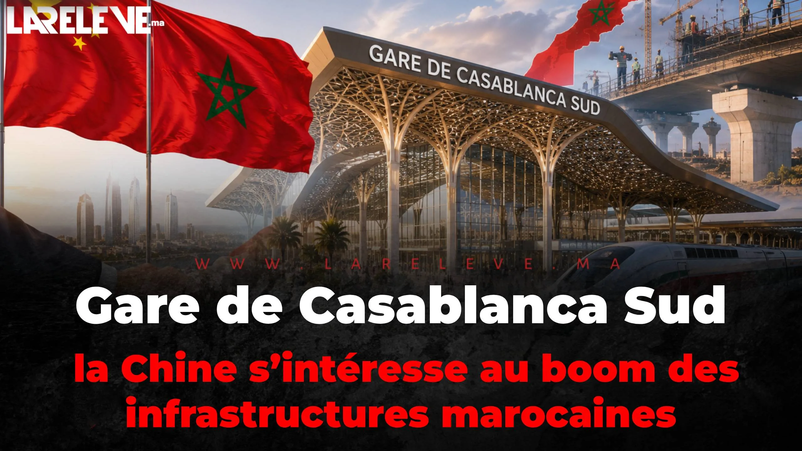 China's Investment Interest in Morocco's Casablanca South Train Station
