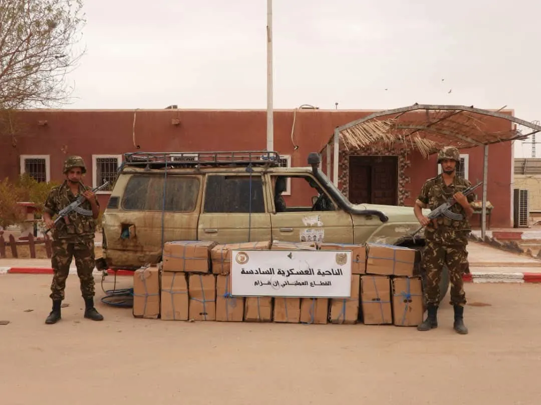 Seizures of Cannabis and Arrests of Drug Traffickers Along the Moroccan Border