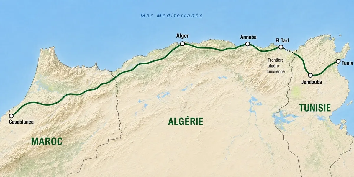 Reviving the Casablanca-Algiers-Tunis Train Project: A New Hope for Regional Connectivity