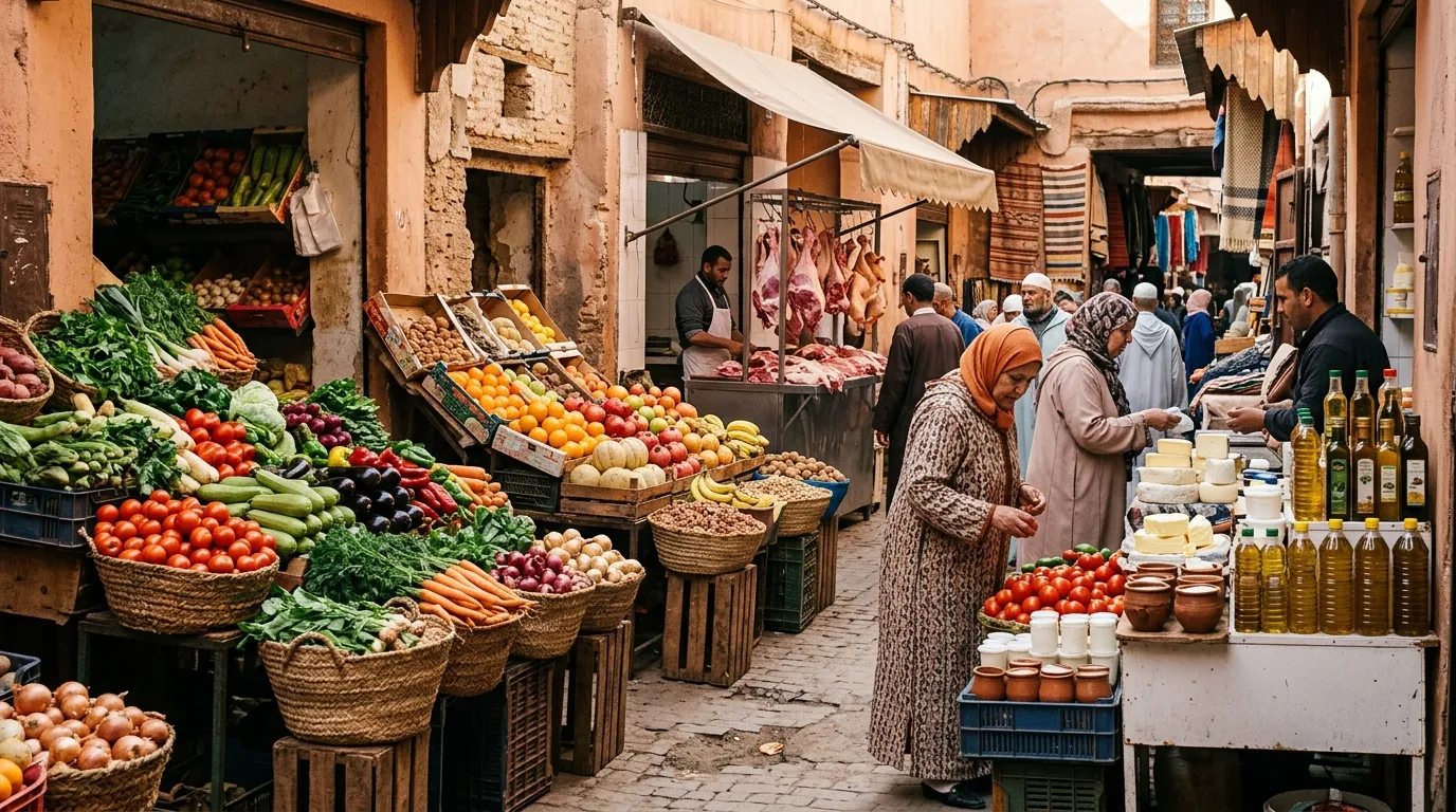 Consumer Prices in Marrakech Drop by 1.7% in July 2026