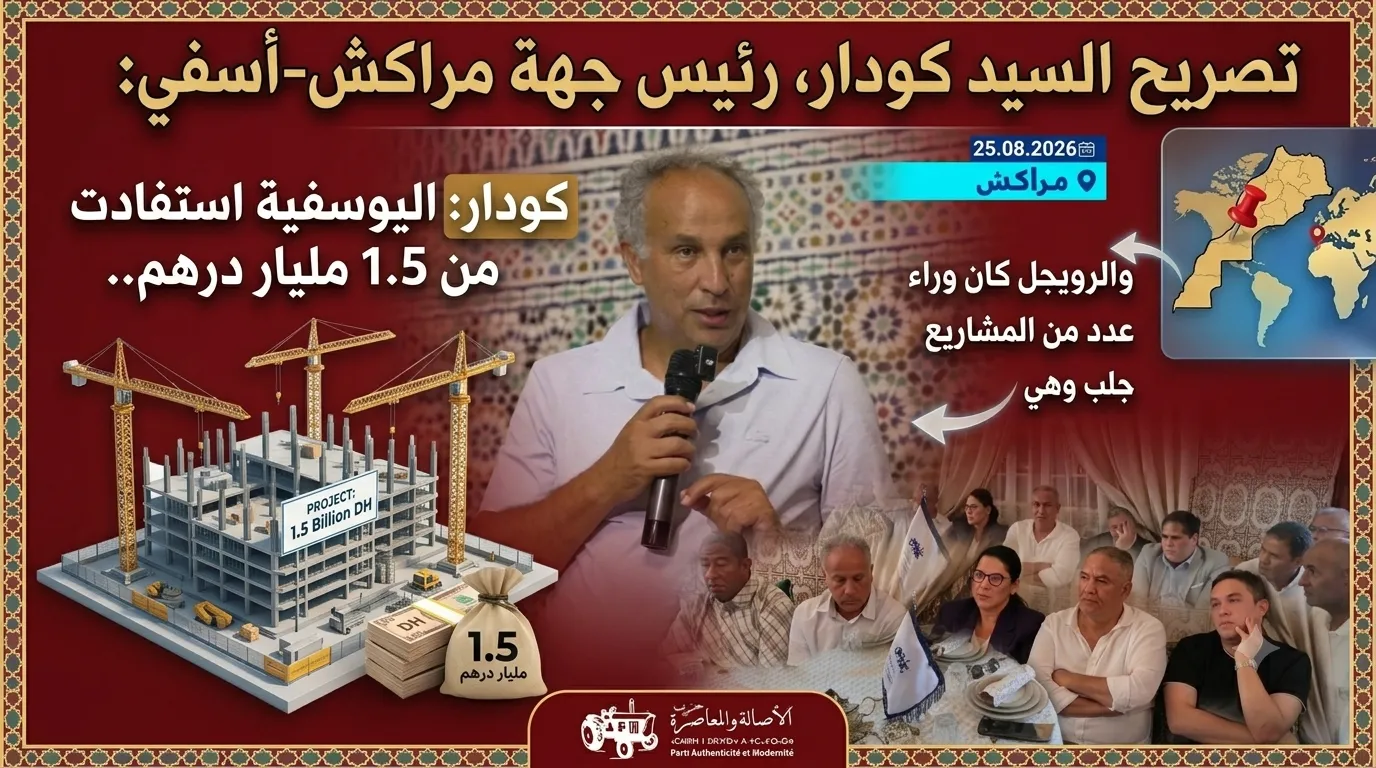 Video Report: Koudar Highlights 1.5 Billion Dirhams Investment in Youssoufia