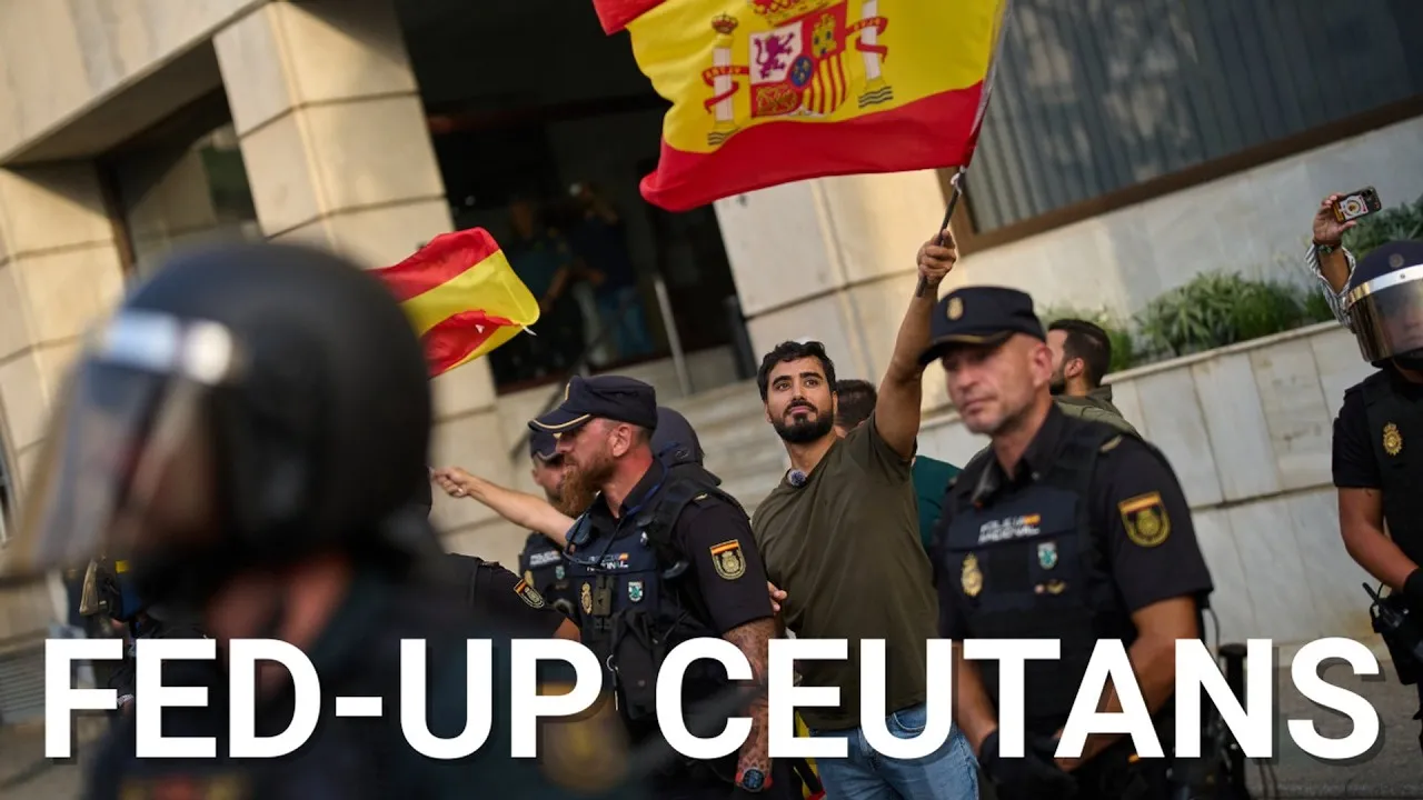 Violent Clashes Erupt in Ceuta as Locals Target Illegal Moroccan Camps