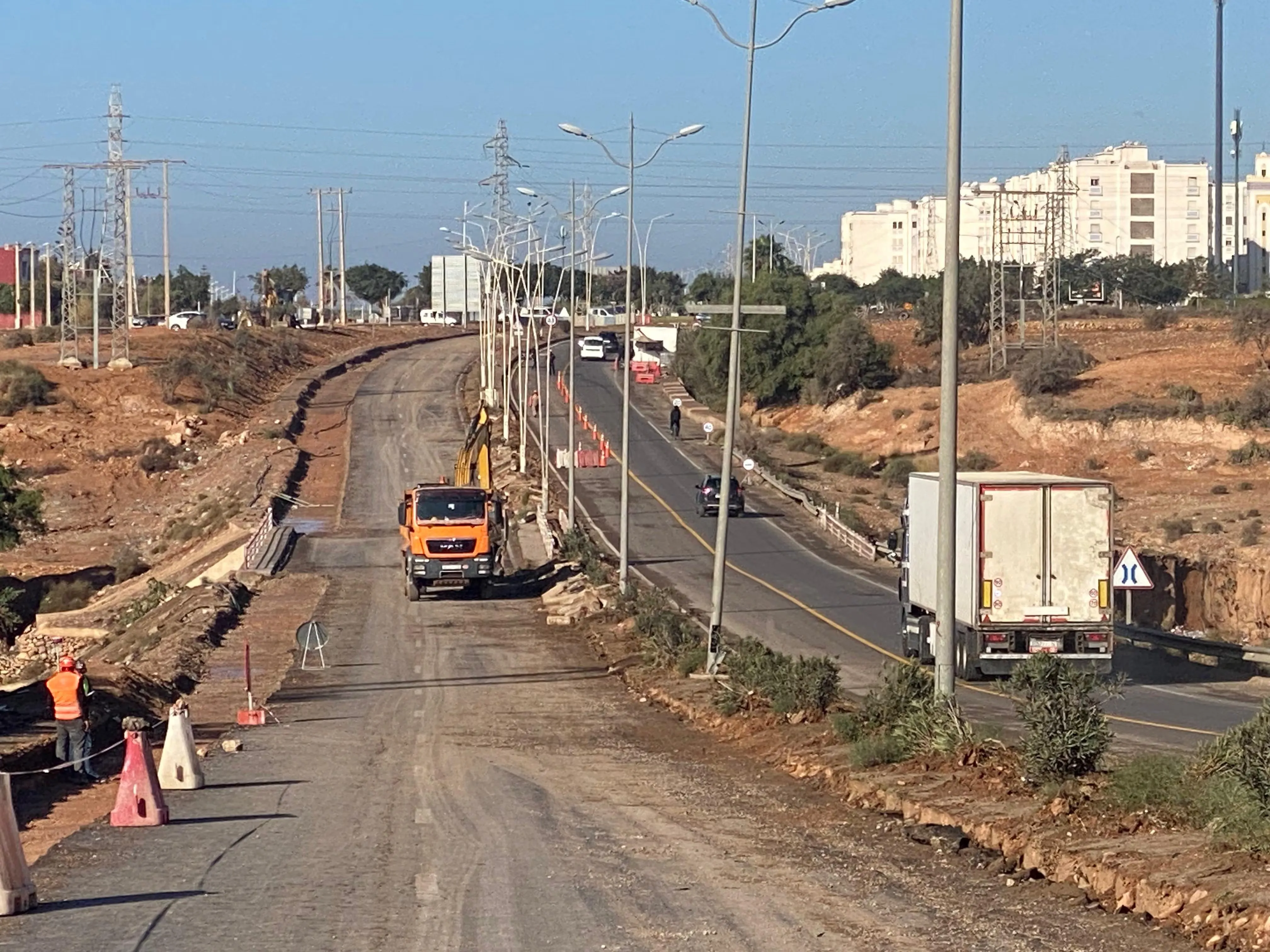 Continuous Construction on the Agadir-Marrakech Highway Causes Major Traffic Disruptions