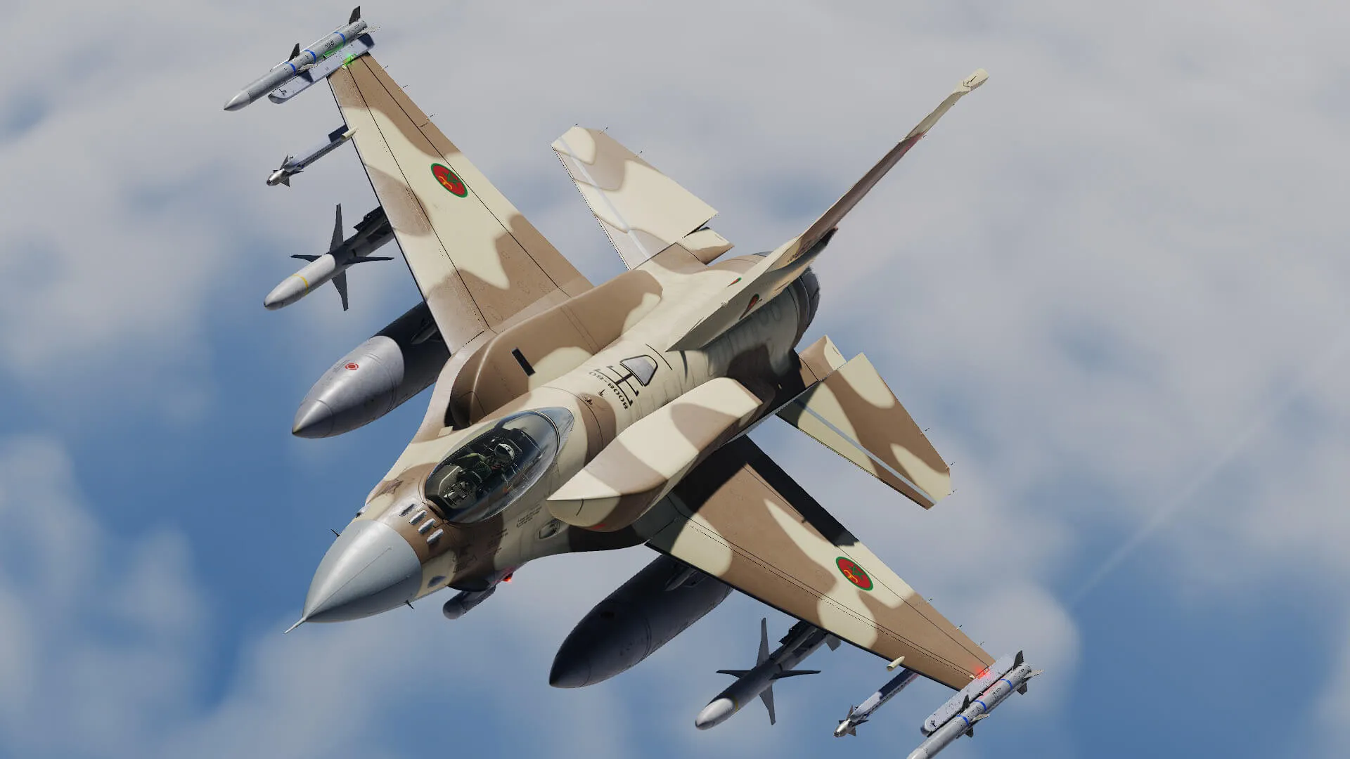 Morocco's F-16 Block 72 Fighter Jet Deal Advances with New Electronic Warfare Tests