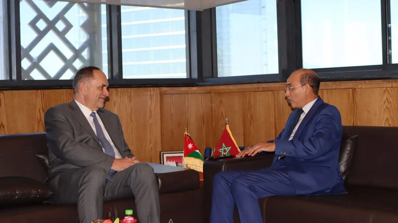 Strengthening Judicial Ties: Jordanian Justice Minister Engages with Moroccan Leaders