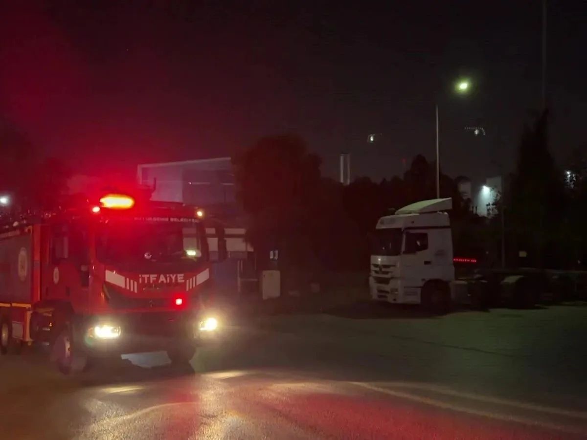 Urgent Evacuation of Cosmetics Factory in Kocaeli Following Chemical Leak
