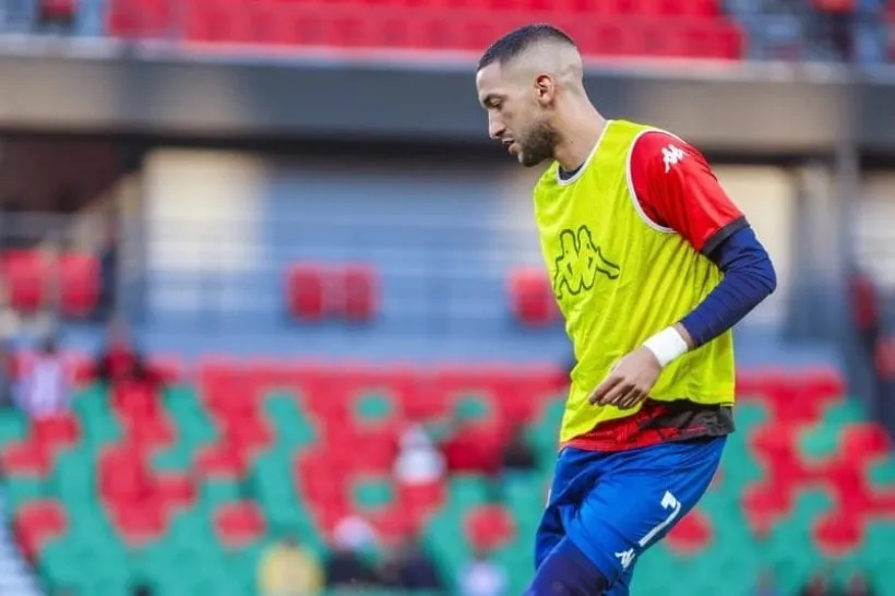 Hakim Ziyech's Absence Stirs Interest at Wydad’s Agadir Camp