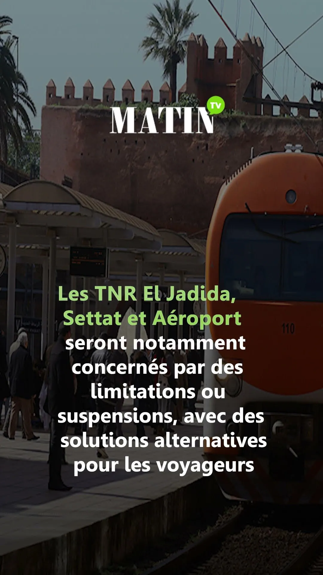 Changes in Train Schedules: ONCF Announces September Disruptions