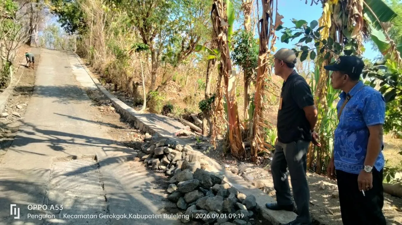 Monitoring Concrete Road Construction in Pengulon: Ensuring Quality and Standards