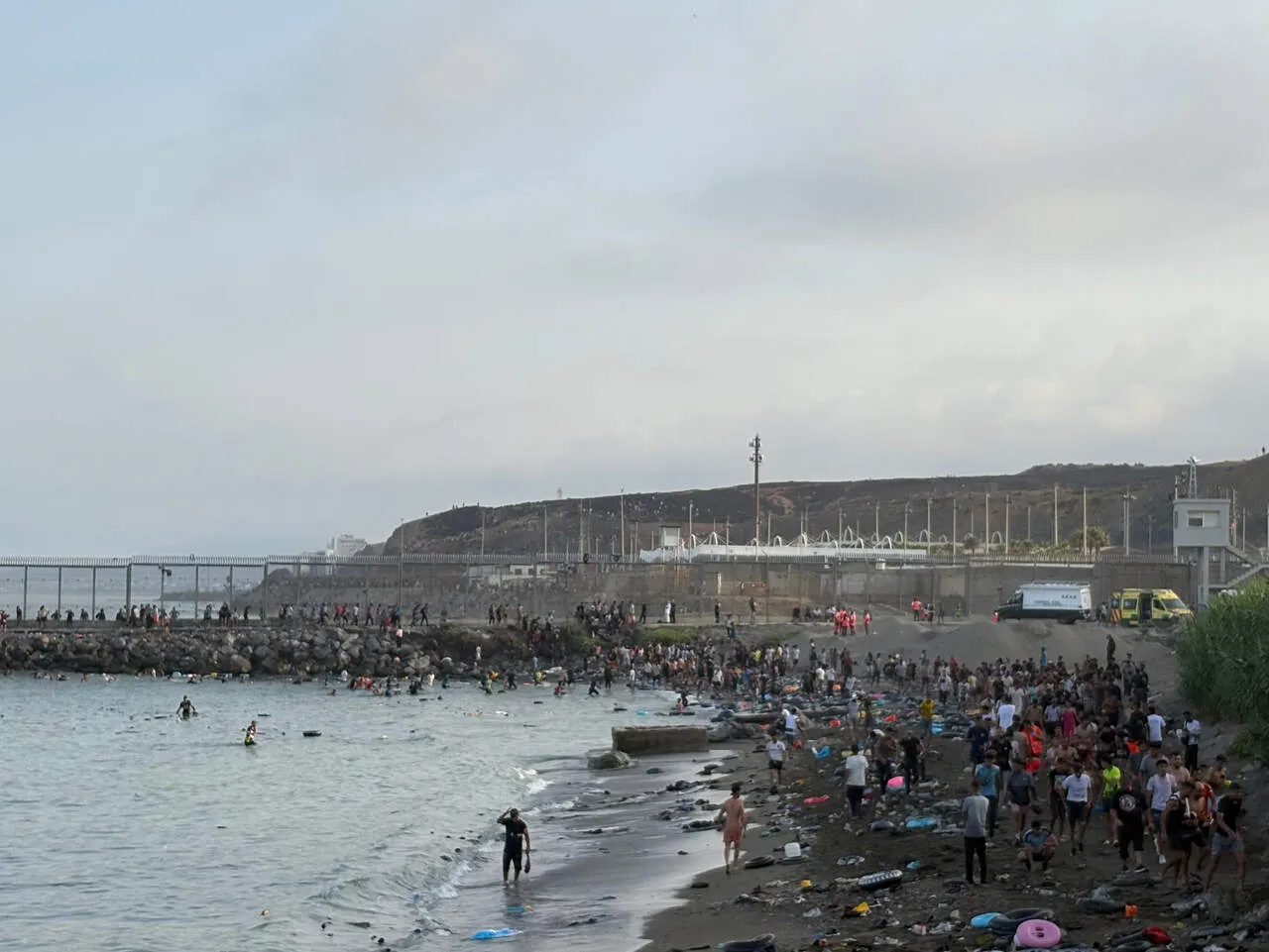 Potential Migratory Pressures on Ceuta: September 23 Marked for New Attempts