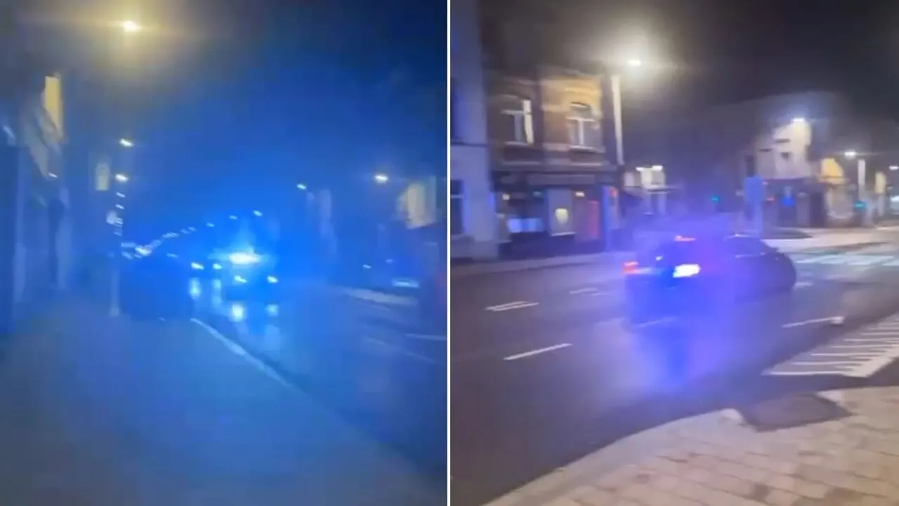 Chase Ends in Collision with Wall in Evere