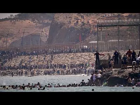 Spanish Police Chief Refutes Claims of Moroccan Involvement in Ceuta Migrant Crossings