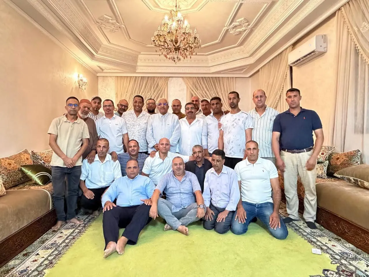 Local Leaders Discuss Community Issues in Sidi Ibrahim Oasis