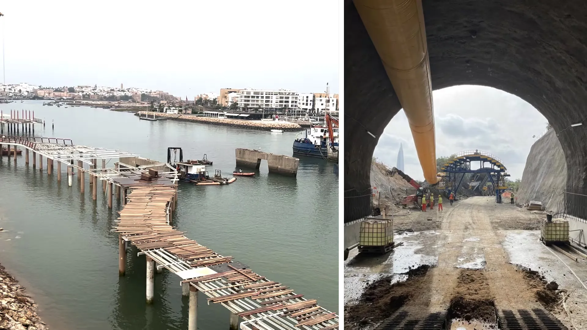 Transforming Bouregreg Valley: New High-Speed Rail Tunnel and Pedestrian Bridge Under Construction