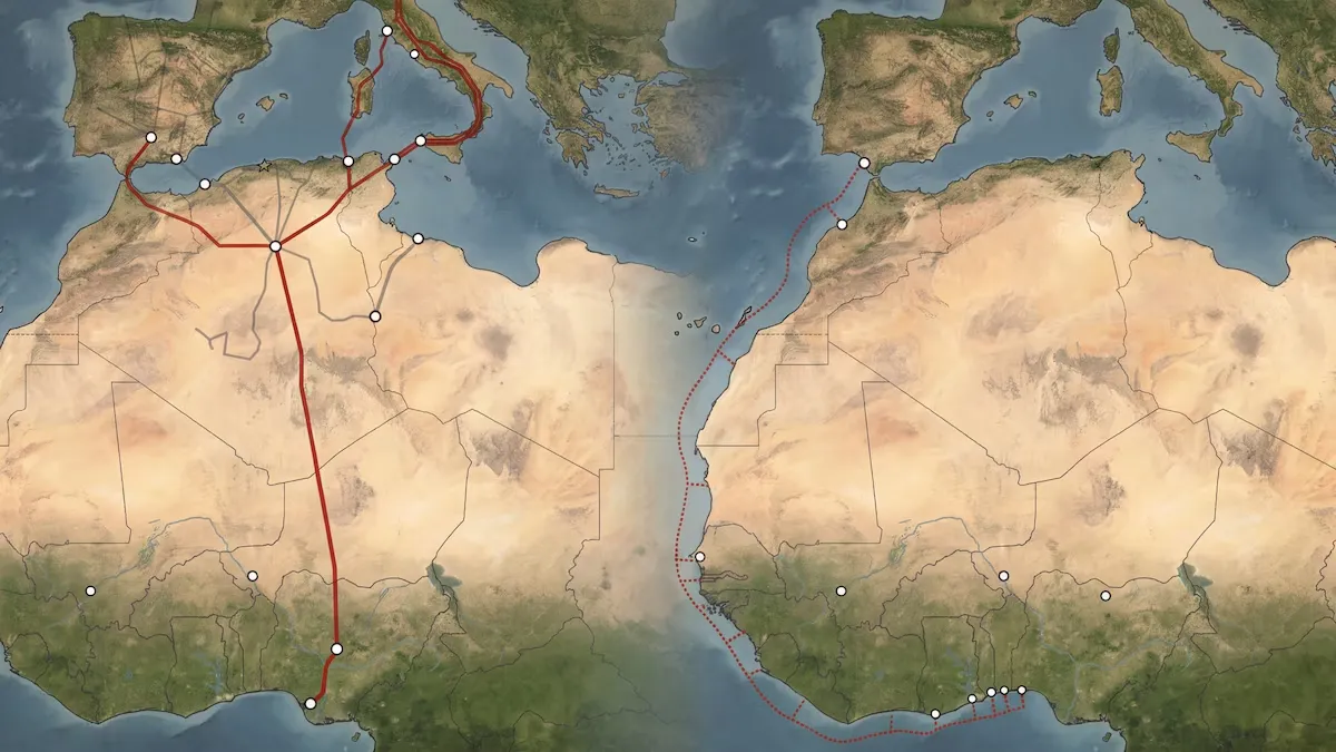 Two Major Energy Projects Compete to Channel Nigerian Gas to Europe