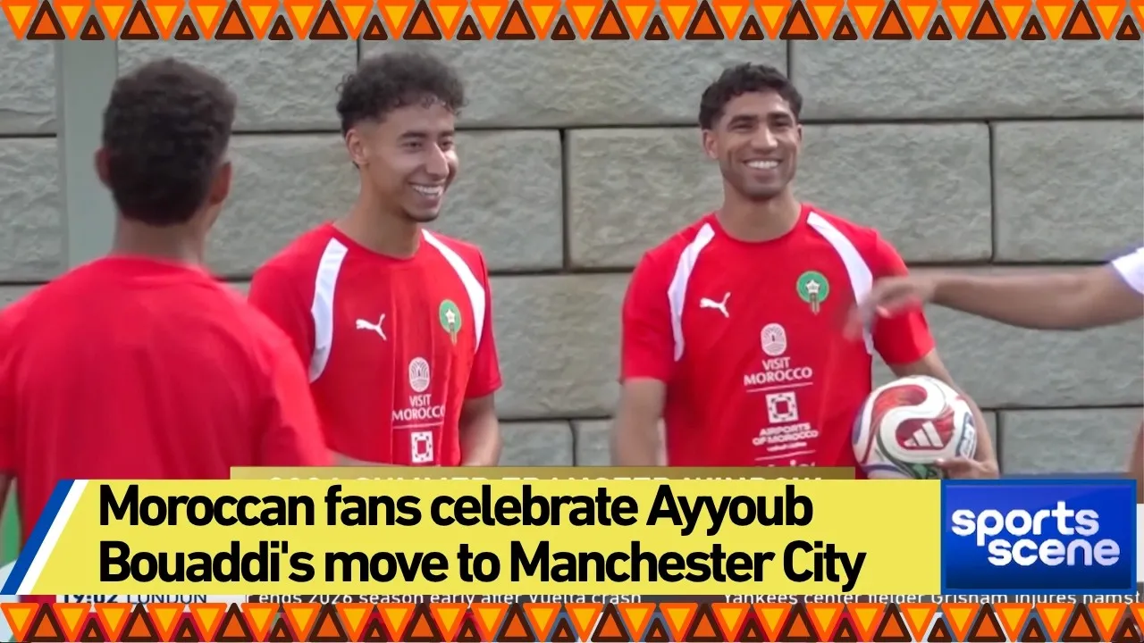 Moroccan Fans Celebrate Ayyoub Bouaddi's Transfer to Manchester City