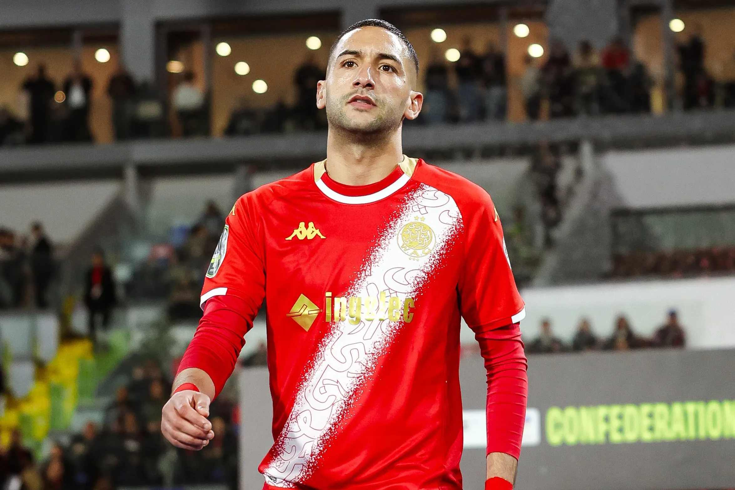 Wydad Casablanca Bids Farewell to Ziyech as Transfer Talks with Botafogo Progress