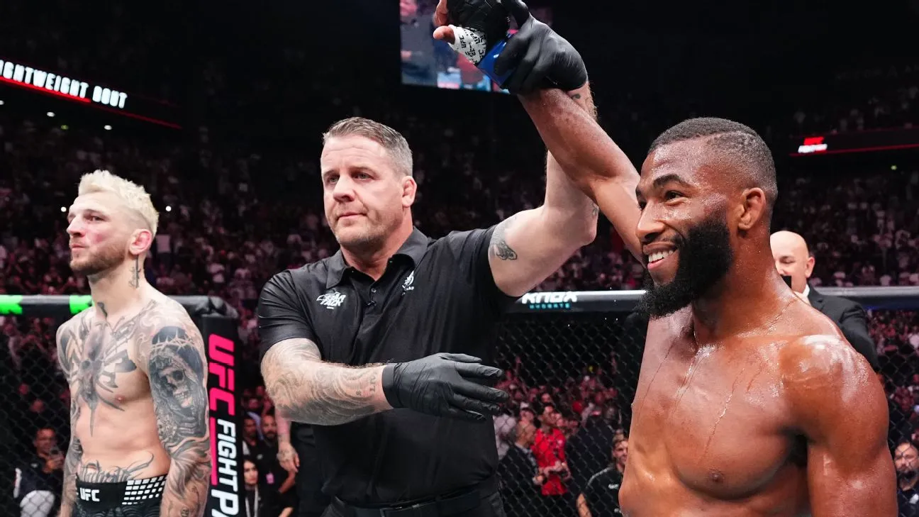 Salahdine Parnasse Shocks Dan Hooker with First-Round TKO in UFC Debut