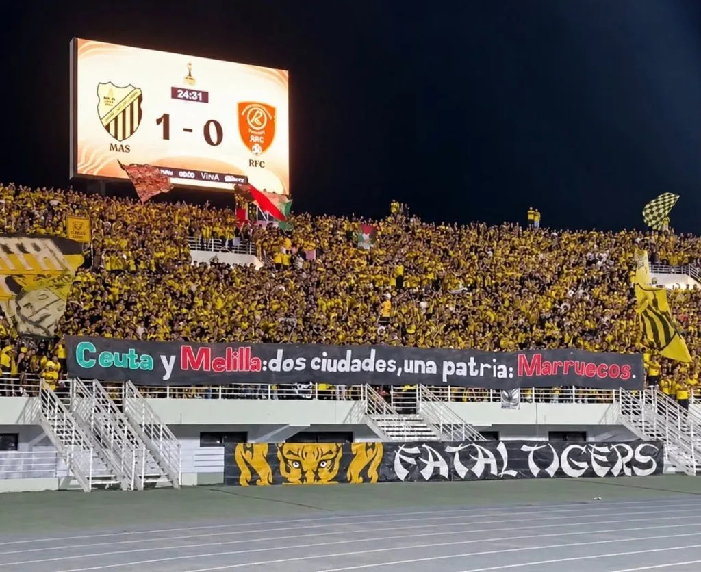 Moroccan Fans Unite for National Identity: A Statement from the Stands