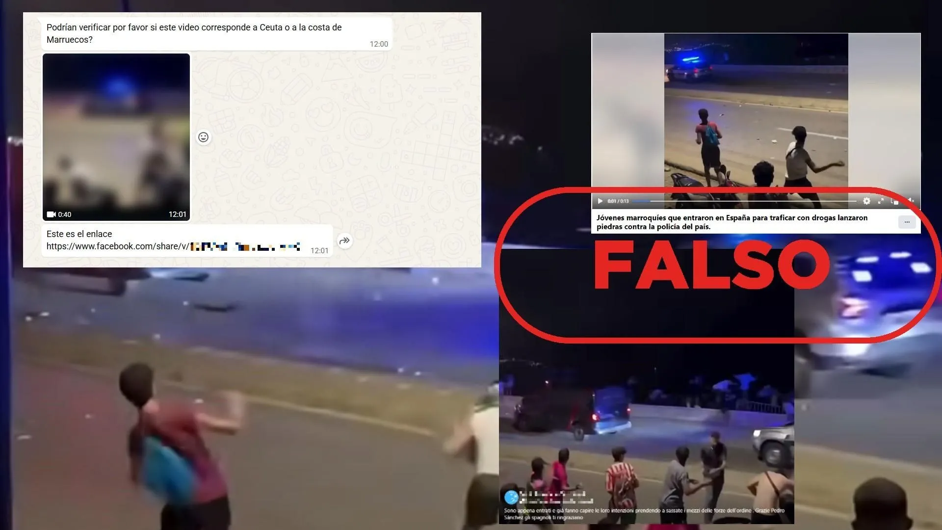 Debunking Viral Video: False Claims of Riots in Ceuta