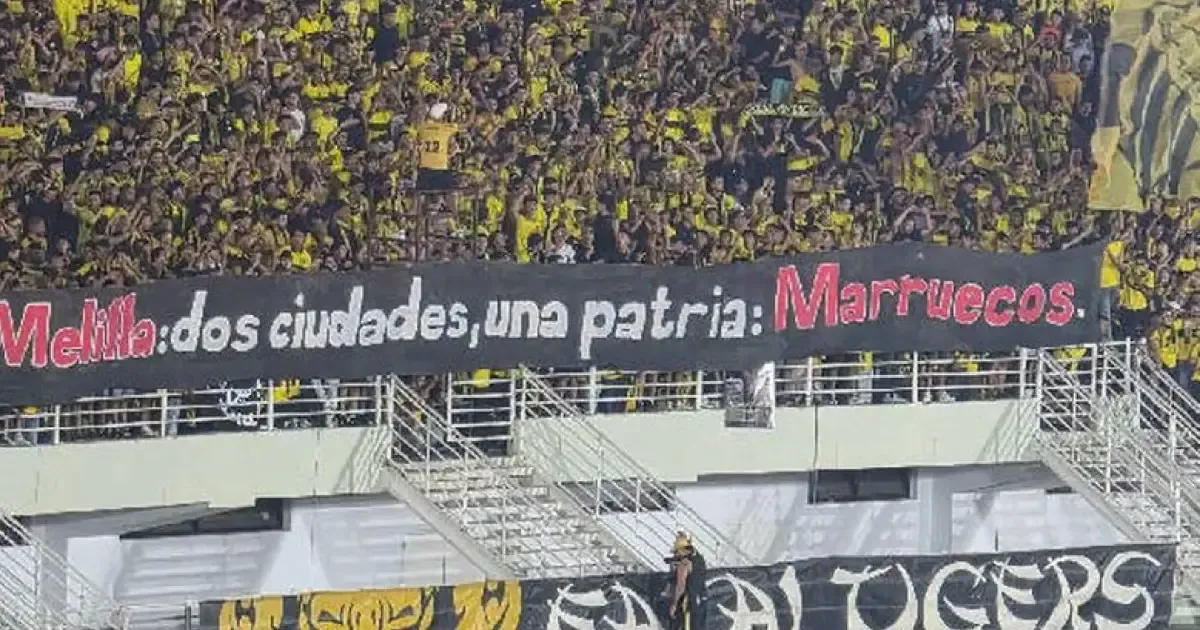 Controversy Erupts Over Football Banner Claiming Ceuta and Melilla Belong to Morocco