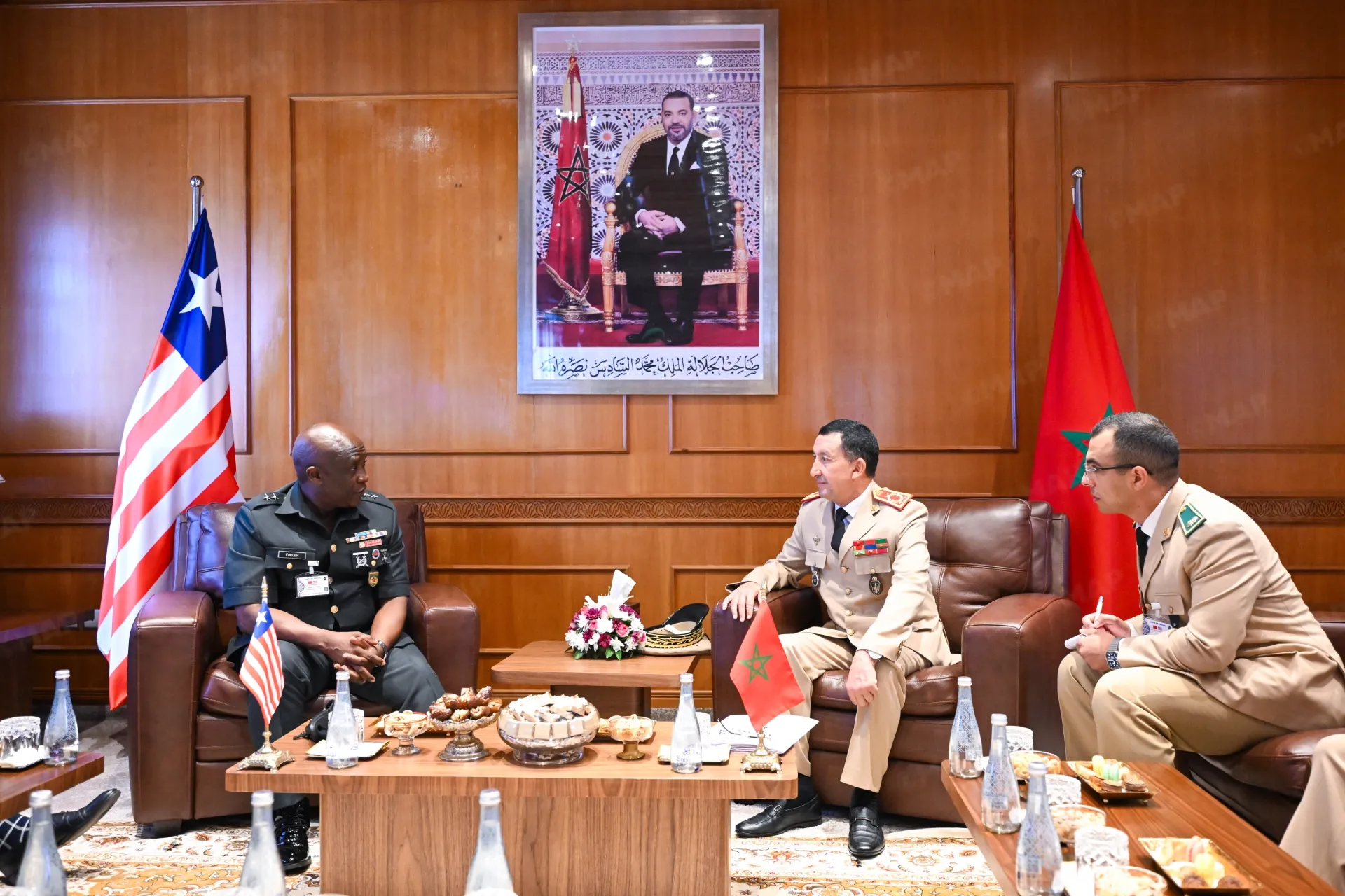 Strengthening Ties: Morocco and Liberia Advance Military Cooperation