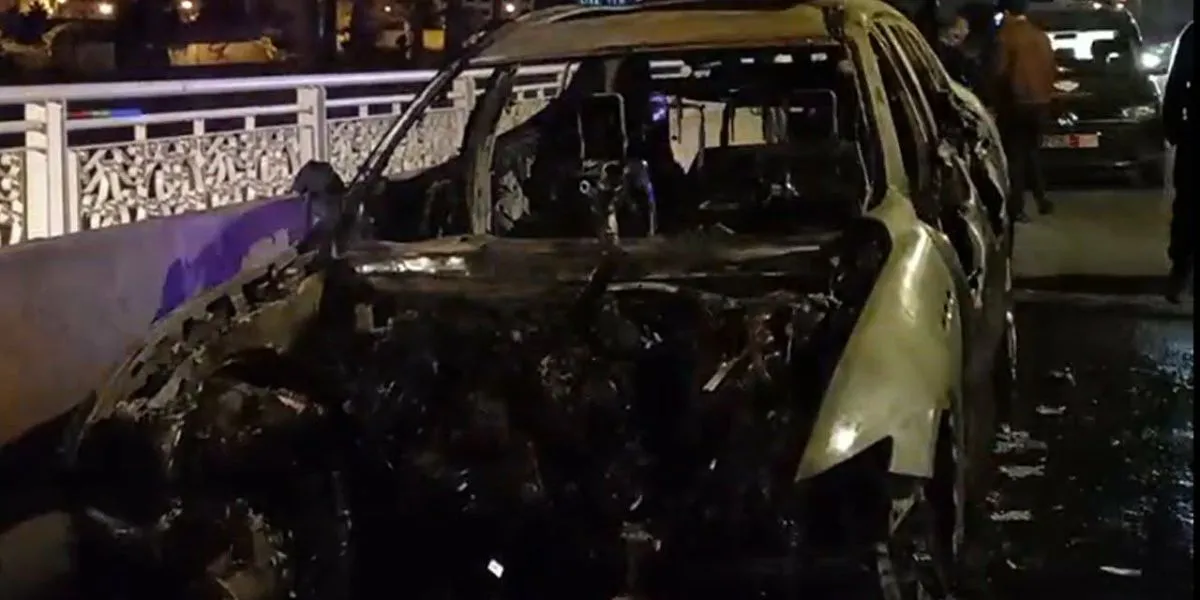 Fire Devastates Over 15 Vehicles in Marrakech
