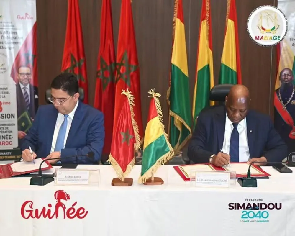 Strengthening Ties: Guinea and Morocco Sign 25 Strategic Agreements