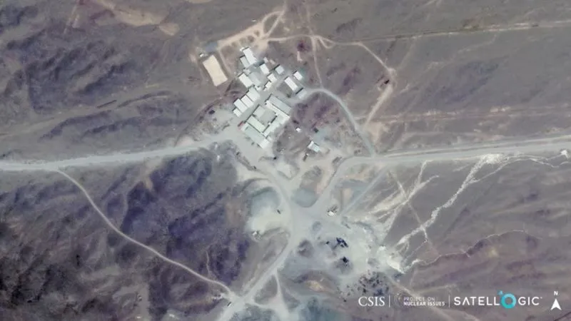 Iran Intensifies Construction at Suspected Nuclear Site Amid Rising Tensions