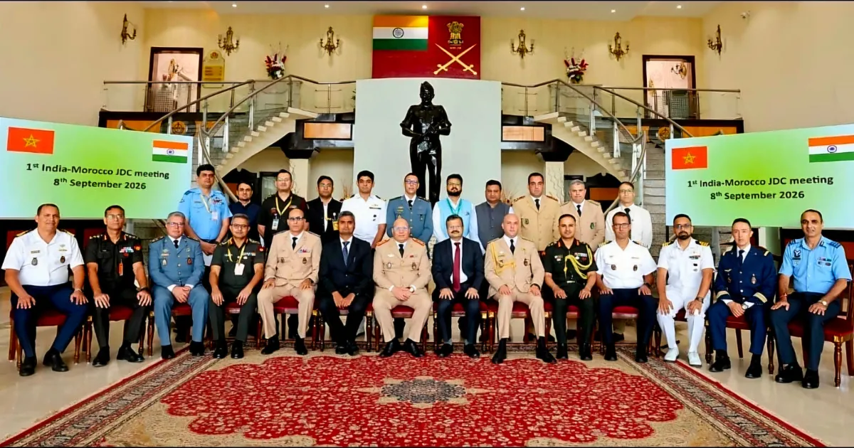 Strengthening Military Ties: Morocco and India Launch Joint Defense Committee
