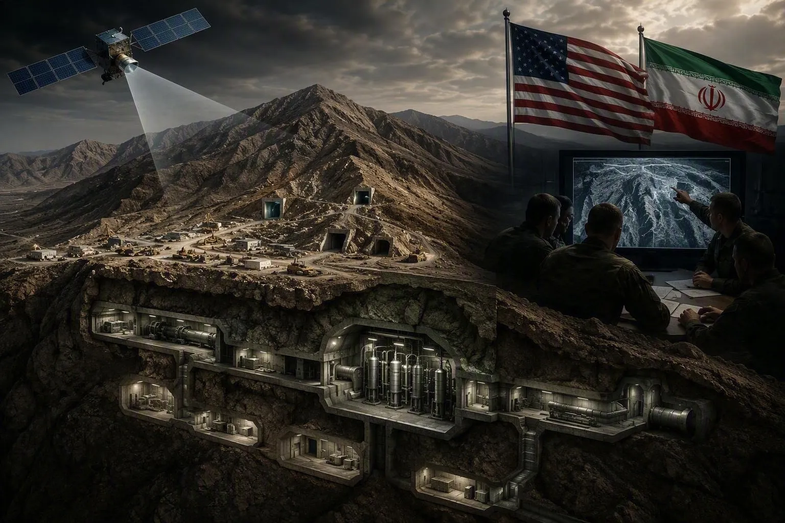 Increased U.S. Interest in Iran's 'Jabal al-Fas' Nuclear Facility: Military Options Under Consideration