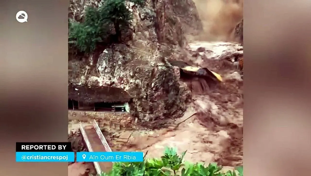 Devastating Flash Floods Strike Aïn Oum Er Rbia in Morocco's Atlas Mountains