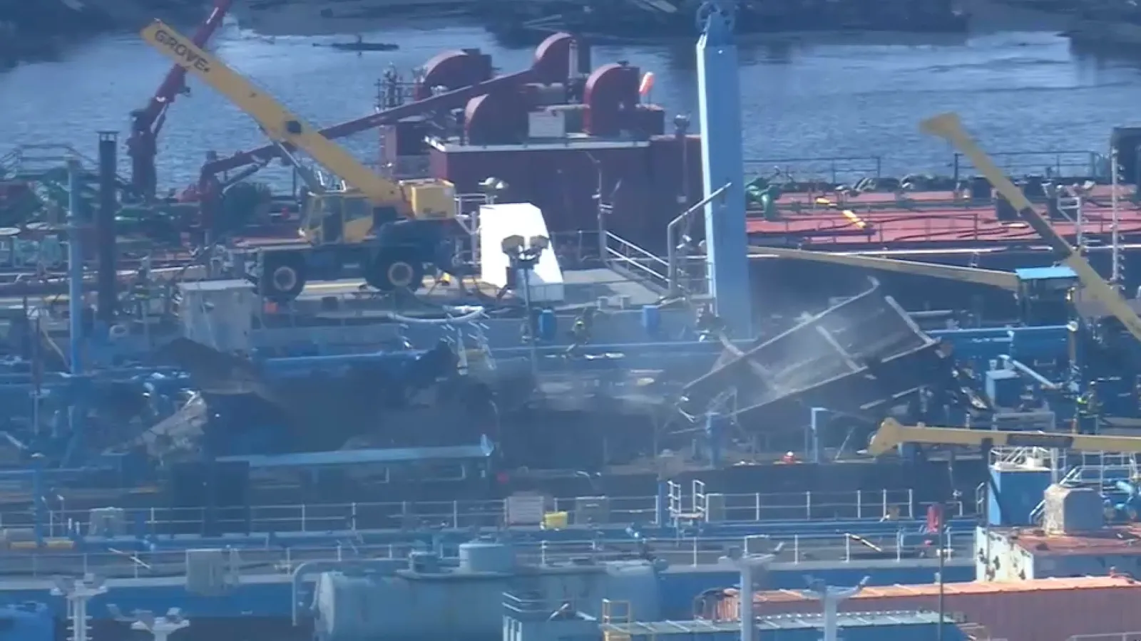 Tragic Explosion on Staten Island Barge Claims Life and Injures Firefighters