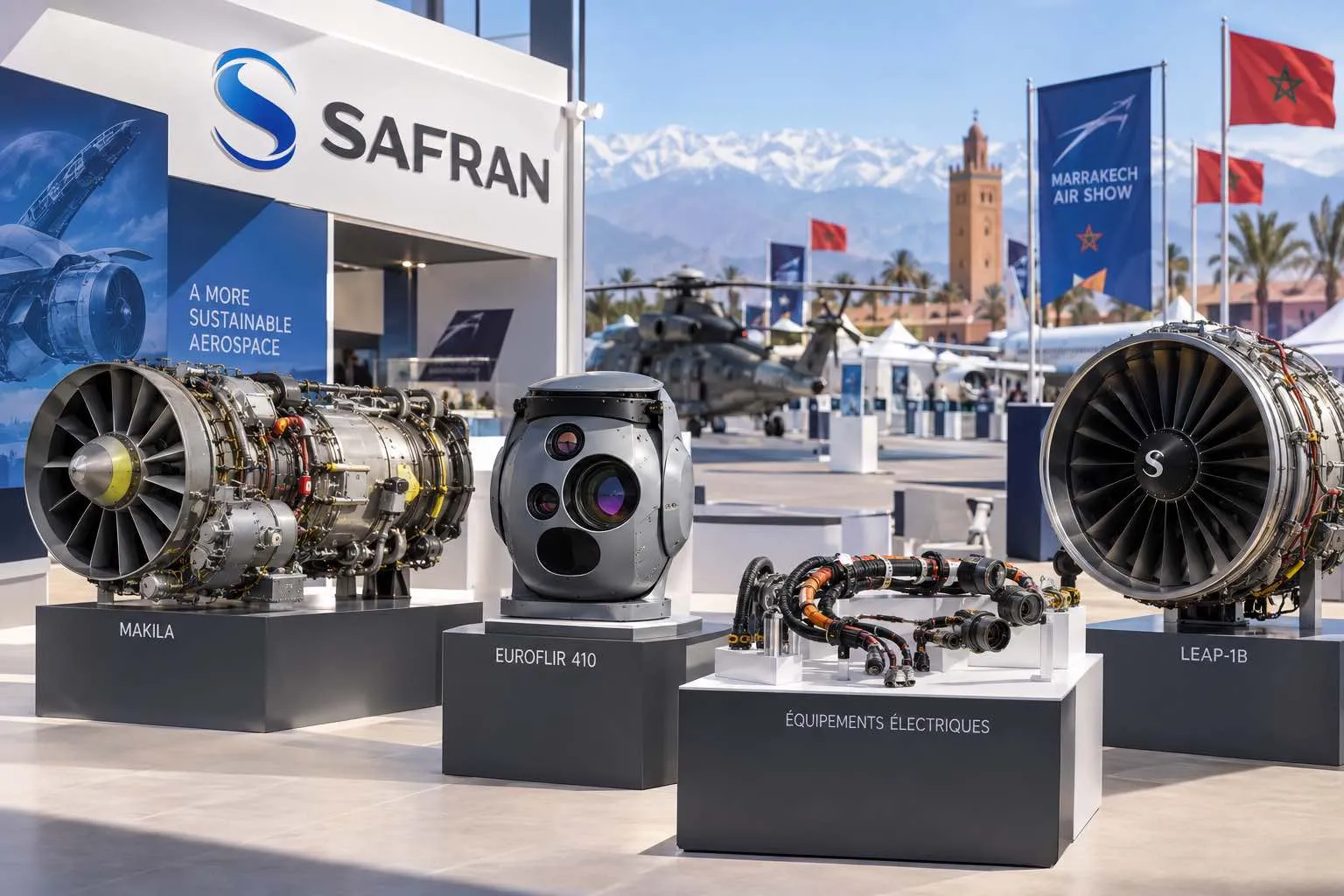 Safran Showcases Aerospace Innovations at Marrakech Air Show 2026
