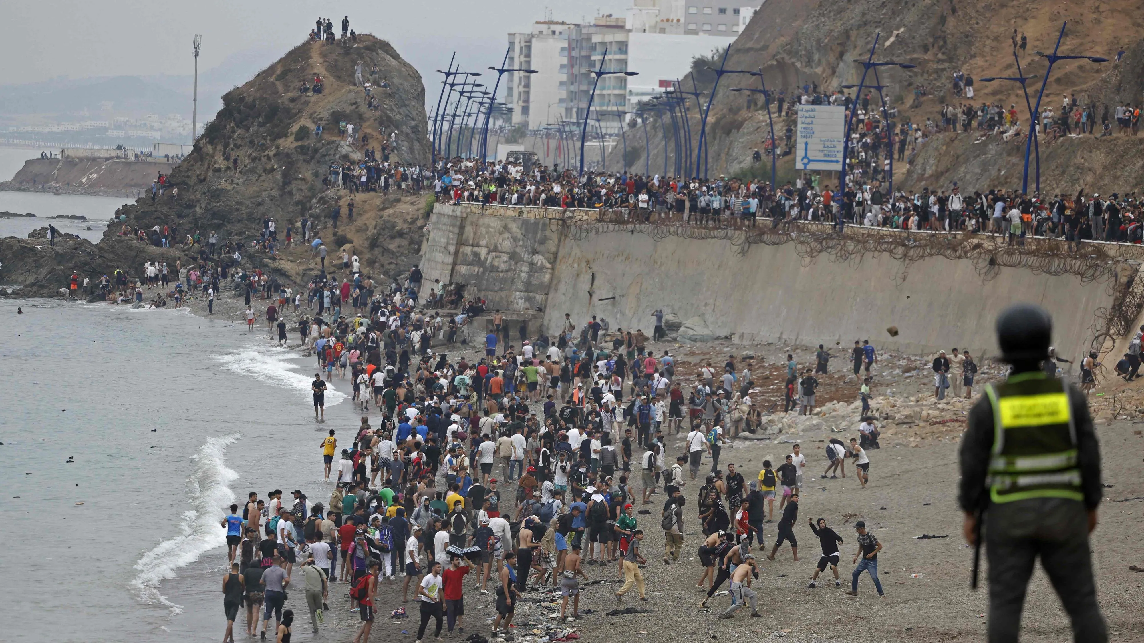 Ceuta's Vice President Discusses Urgent Need for Migrant Relocation Amid Rising Tensions