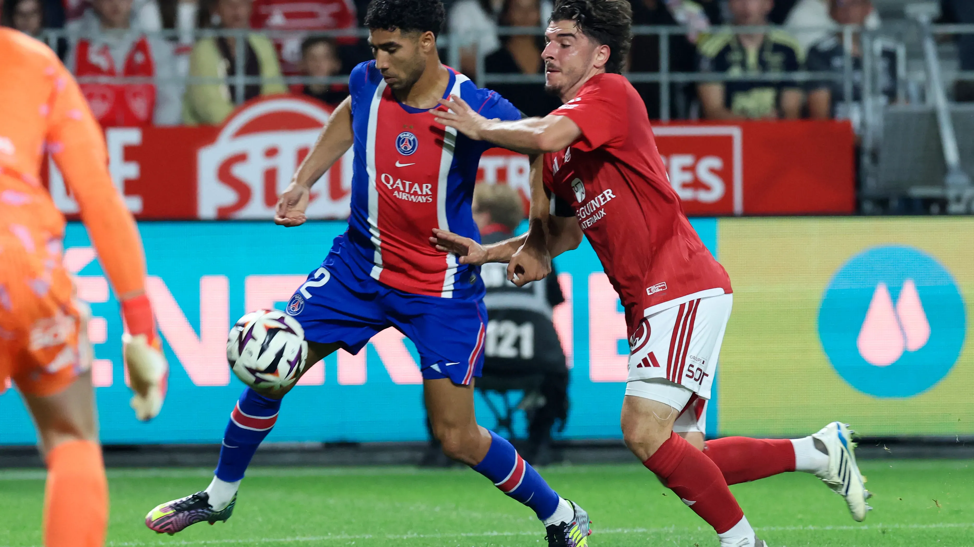 Setback for Morocco and PSG: Hakimi Injured Against Brest