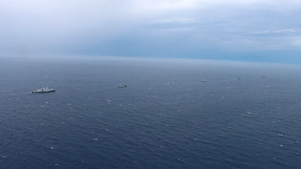Maritime Collaboration: Ships Sail in Formation During Phoenix Express 2026