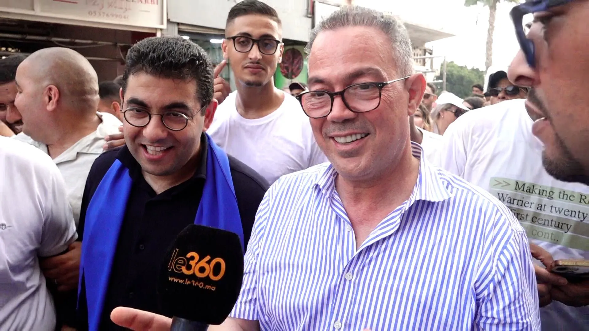 Mehdi Bensaïd Campaigns with Fouzi Lekjaa in Rabat's Akkari District