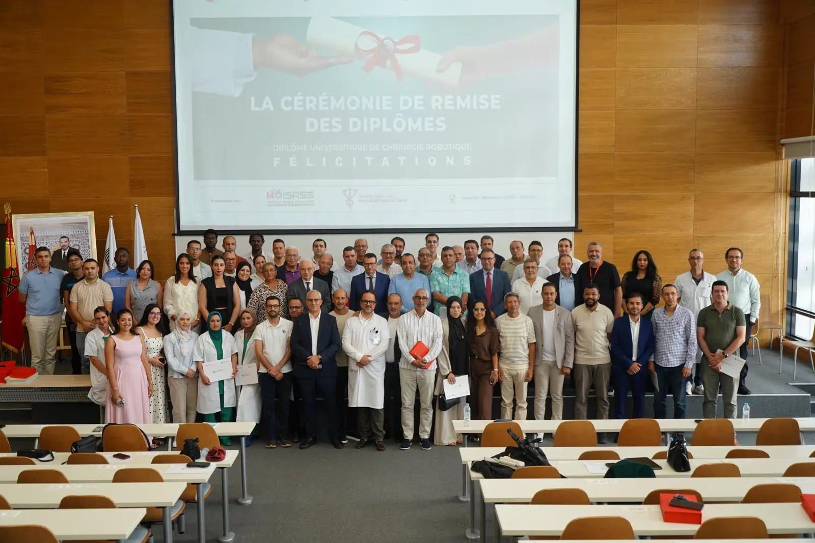 M6-ISRSS Celebrates Its First Graduating Class in Robotic Surgery in Casablanca