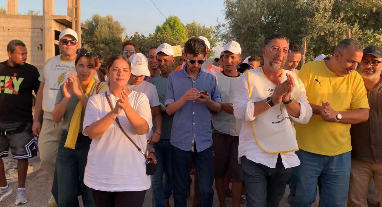 Reem Chbat's Election Campaign Gains Momentum in Fez with Hamid Chbat's Support