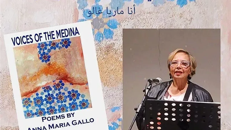 Celebrating Italian Poet Anna Maria Gallo at the Launch of 'Voices of the Medina' in Marrakech