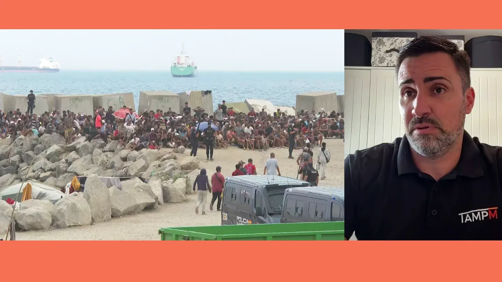 Manuel Galisteo Discusses Migrant Detention and Transfer Options