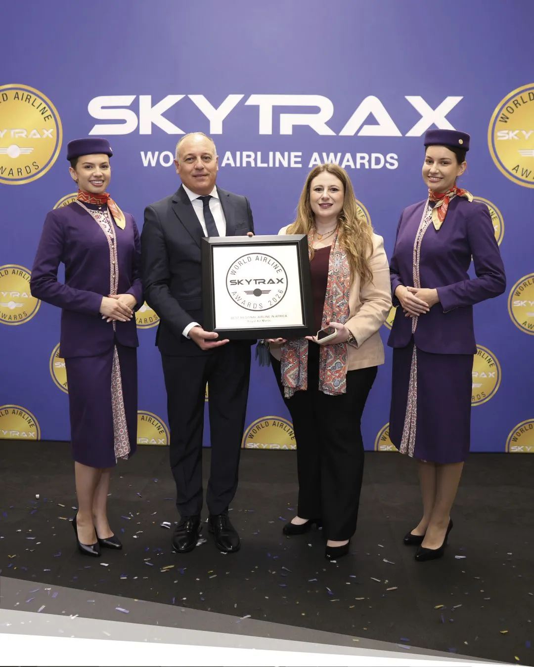 Royal Air Maroc Celebrated as Africa's Best Regional Airline at Skytrax Awards