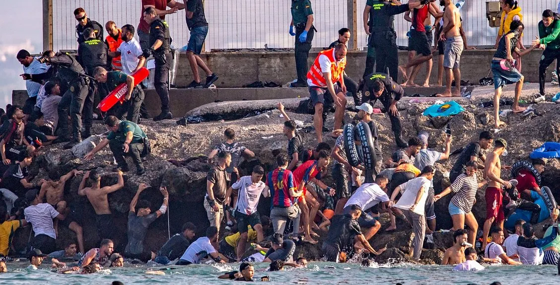 Recent Report Unveils Details of Ceuta Influx and Morocco's Involvement