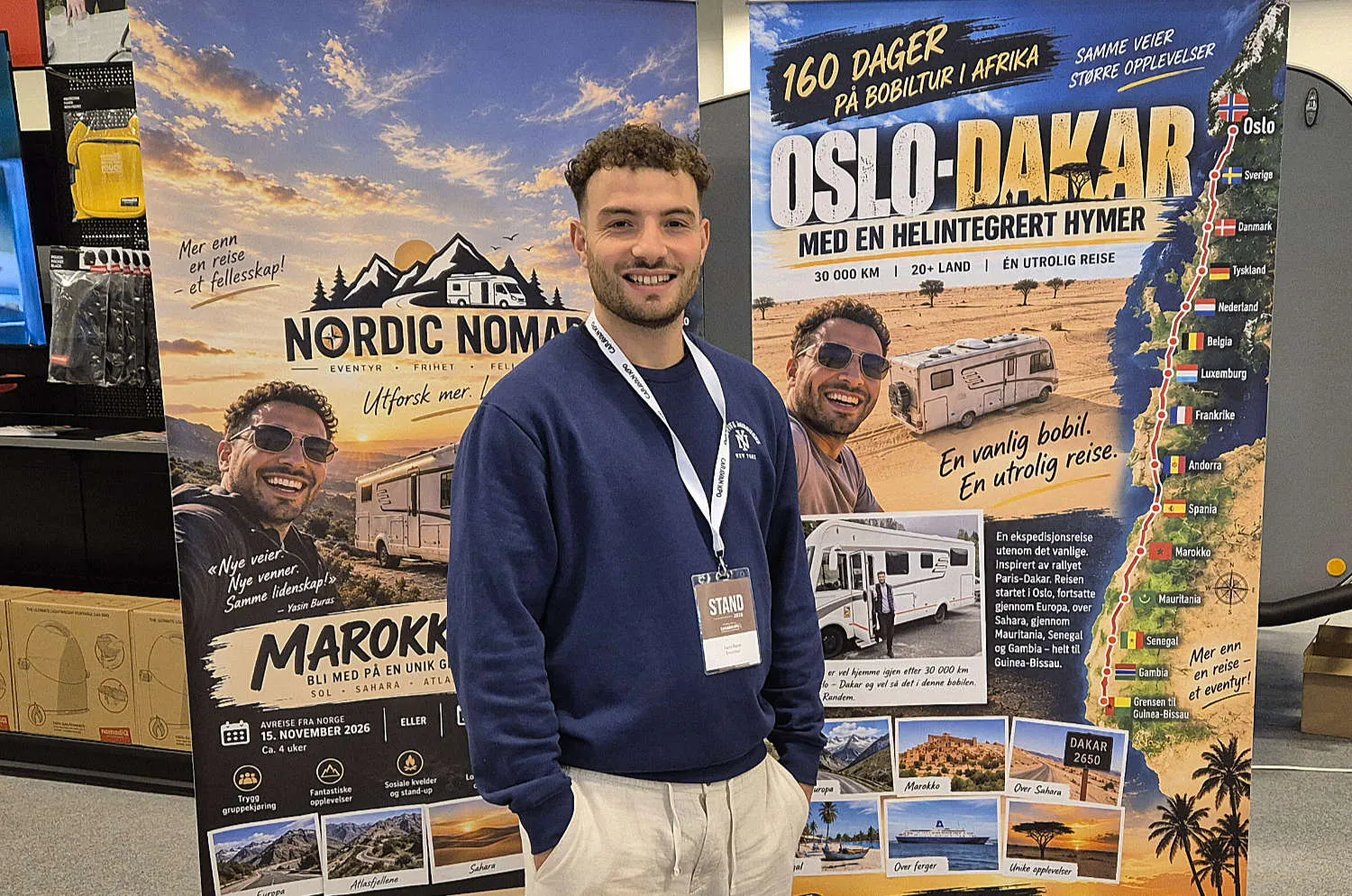 Yasin Buras Leads a Caravan of 10 Motorhomes to Explore Morocco
