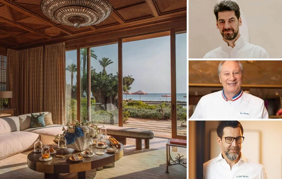 Experience Culinary Excellence at Royal Mansour Tamuda Bay: A Journey with Three Michelin-Star Chefs