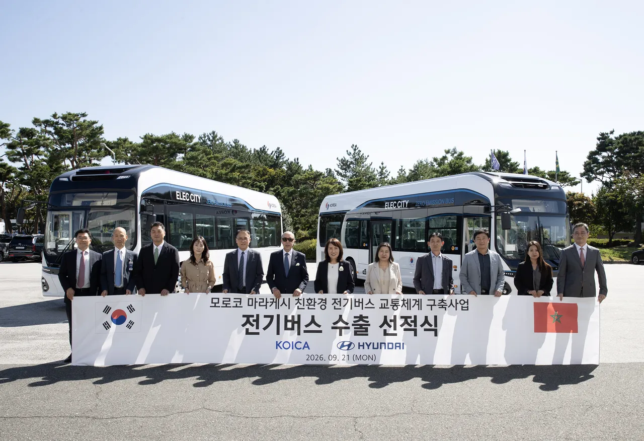 Hyundai to Launch Electric Buses in Morocco: A Green Revolution for Marrakech