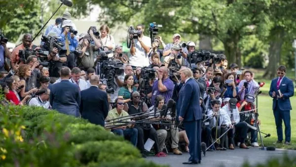 U.S. Television Networks Cease Coverage of Trump Events in Solidarity with CNN