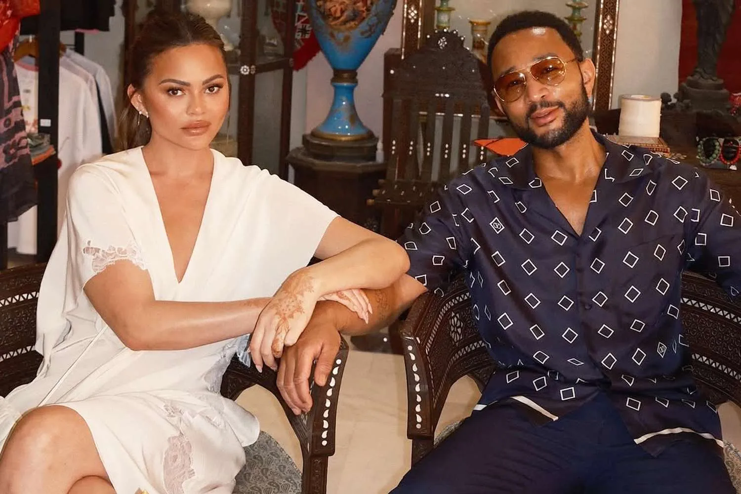 Chrissy Teigen and John Legend Celebrate 13 Years of Love in Morocco
